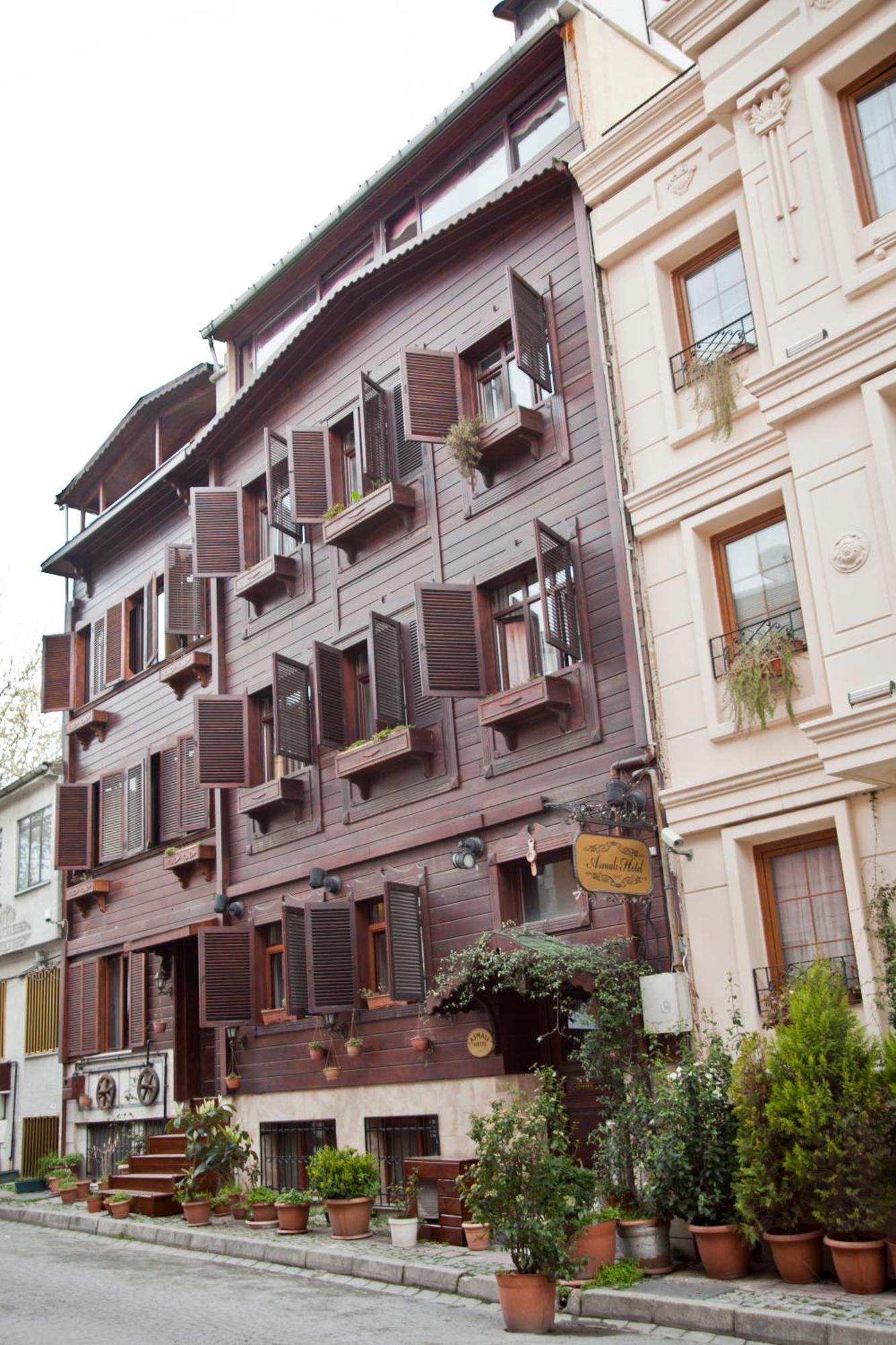 Asmali Hotel Istanbul Bagian luar foto
