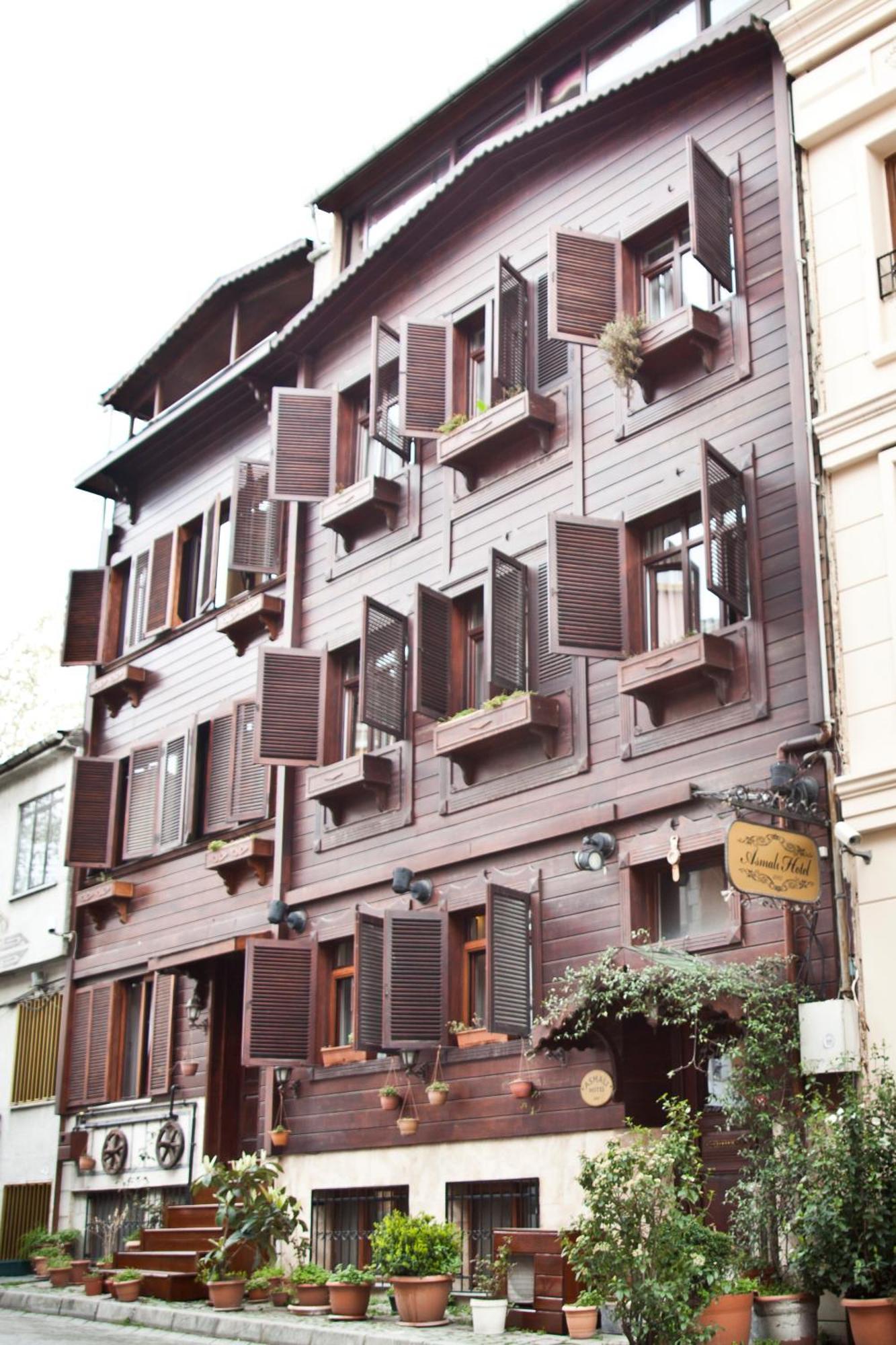 Asmali Hotel Istanbul Bagian luar foto